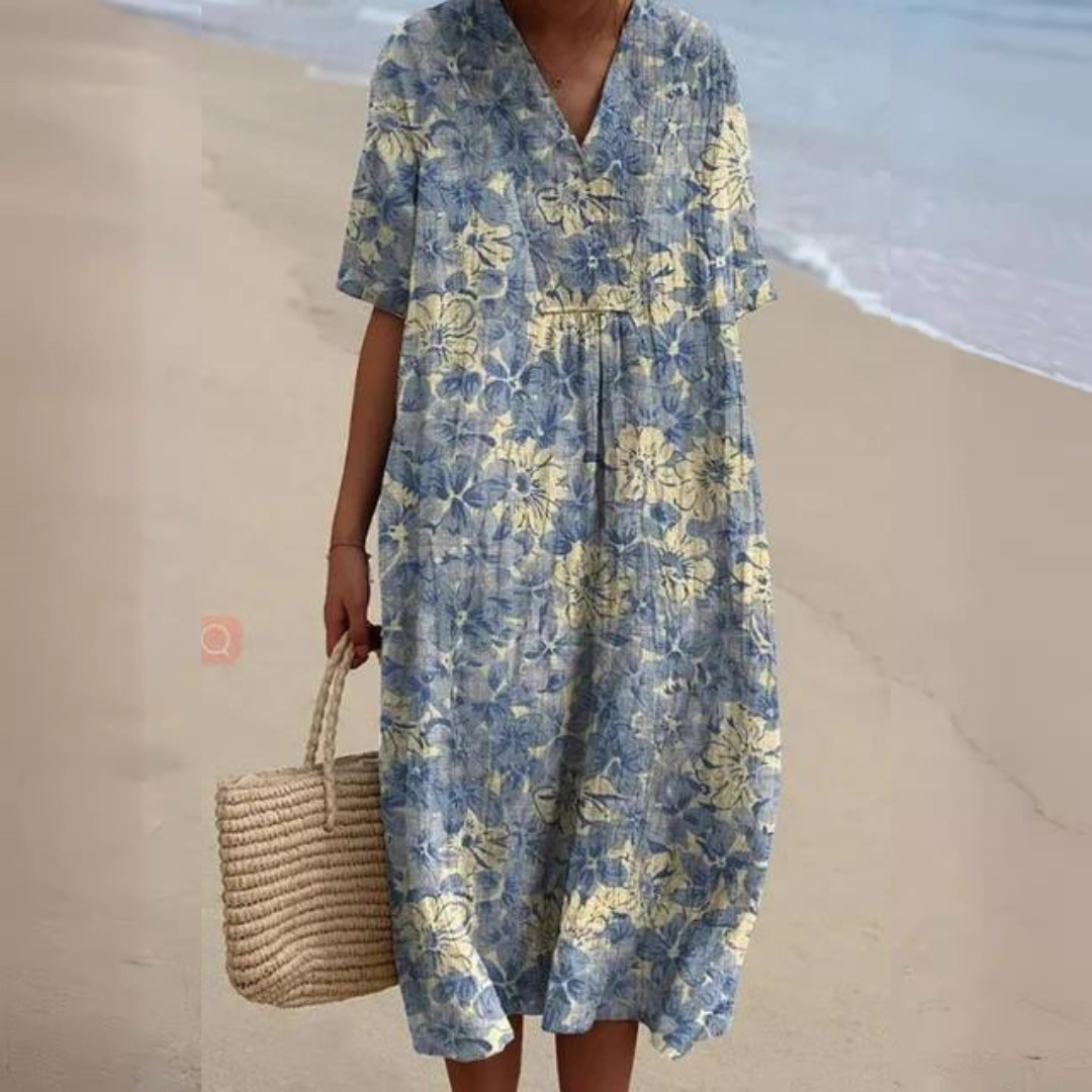 Emma™ | Joyful Floral Dress