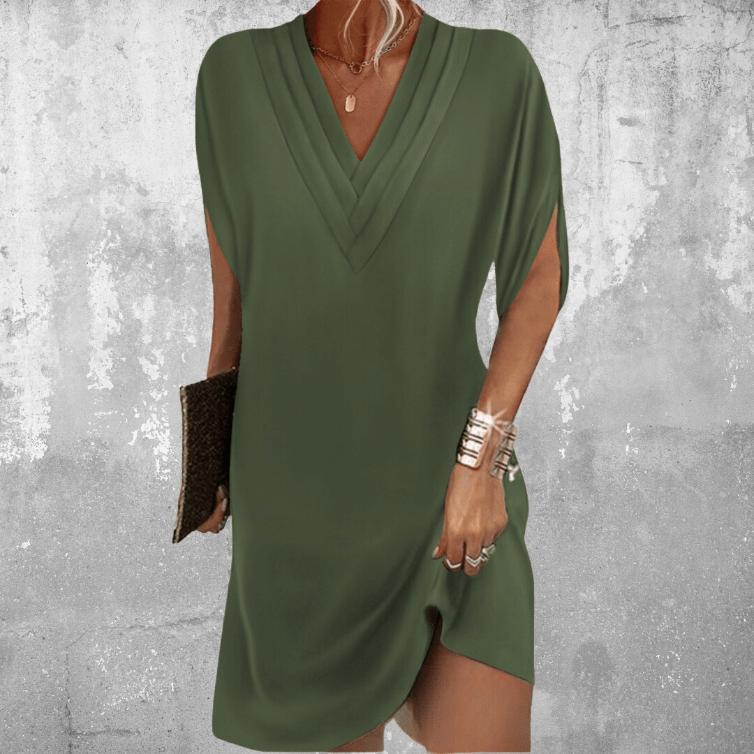 Thalia | Flattering Dress that Hides the Belly