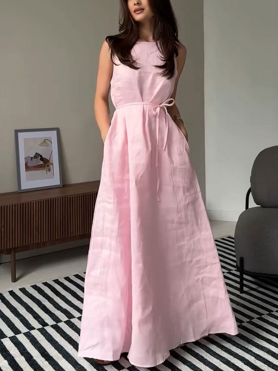 Evelisse™ – Radiant Sleeveless Maxi Dress