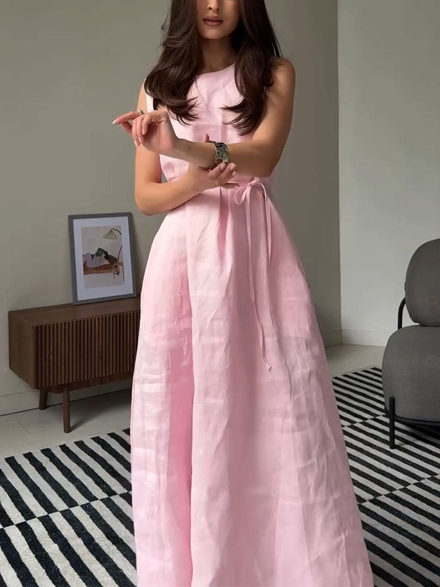 Evelisse™ – Radiant Sleeveless Maxi Dress