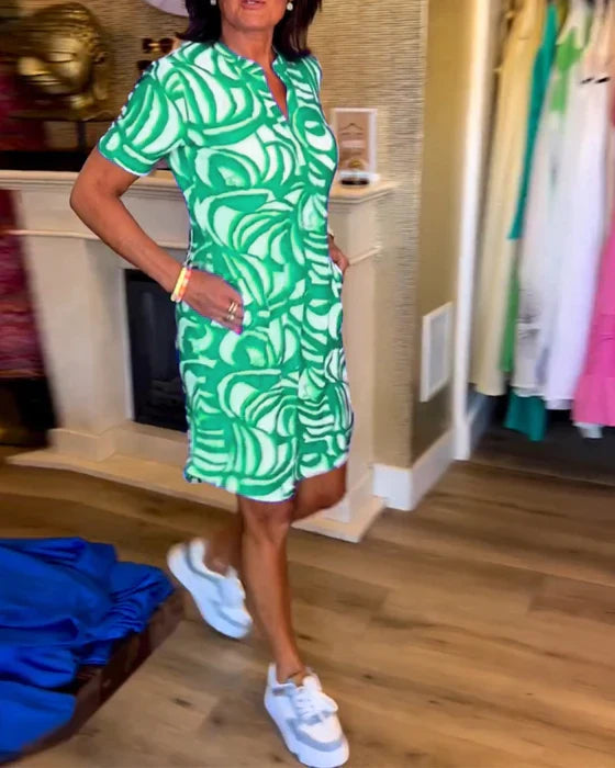 Éléonora™ | V-Neck Dress