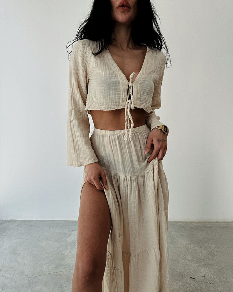 Noelle™ – Allure Cut-Out Maxi Dress
