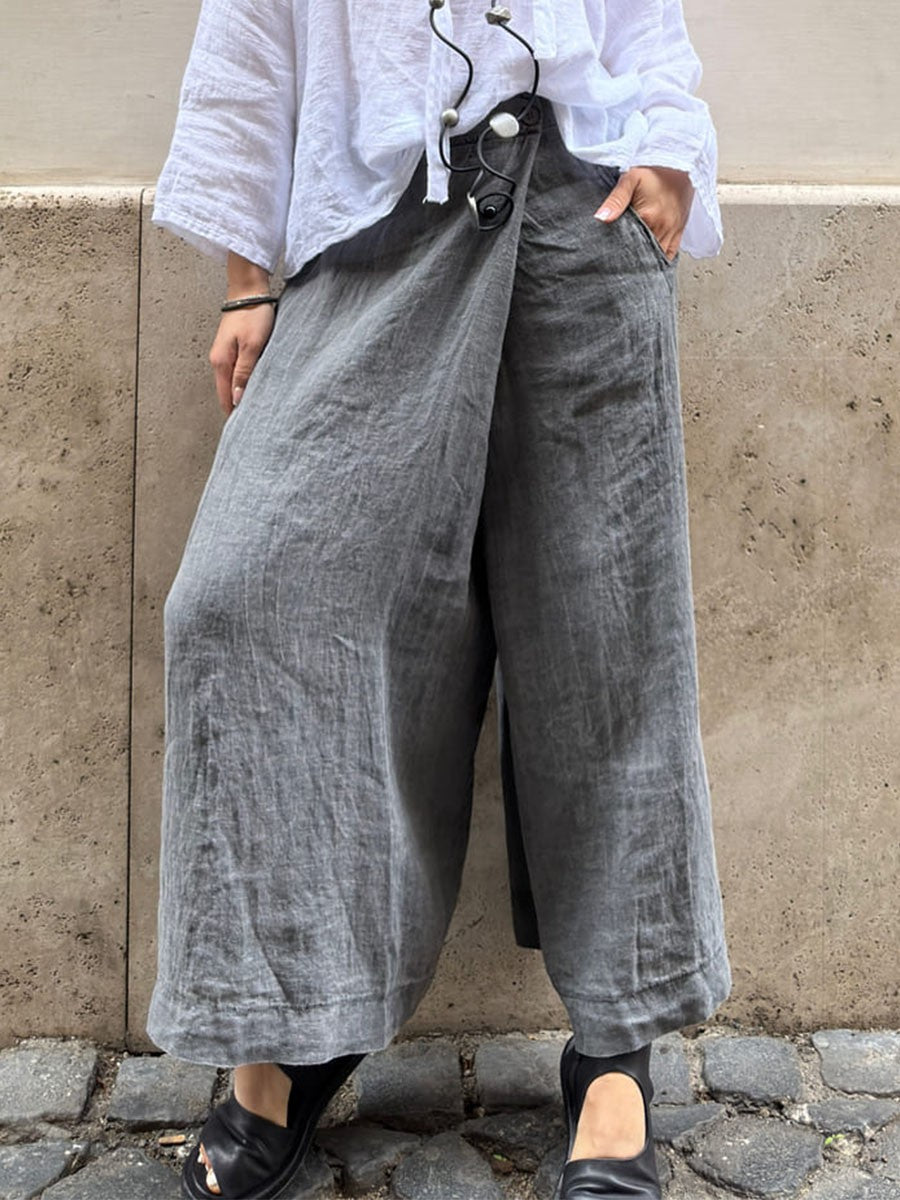 Serenya™ – Flowy Wide-Leg Trousers