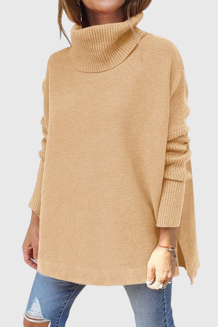 Maria - Cozy Oversized Turtleneck Jumper