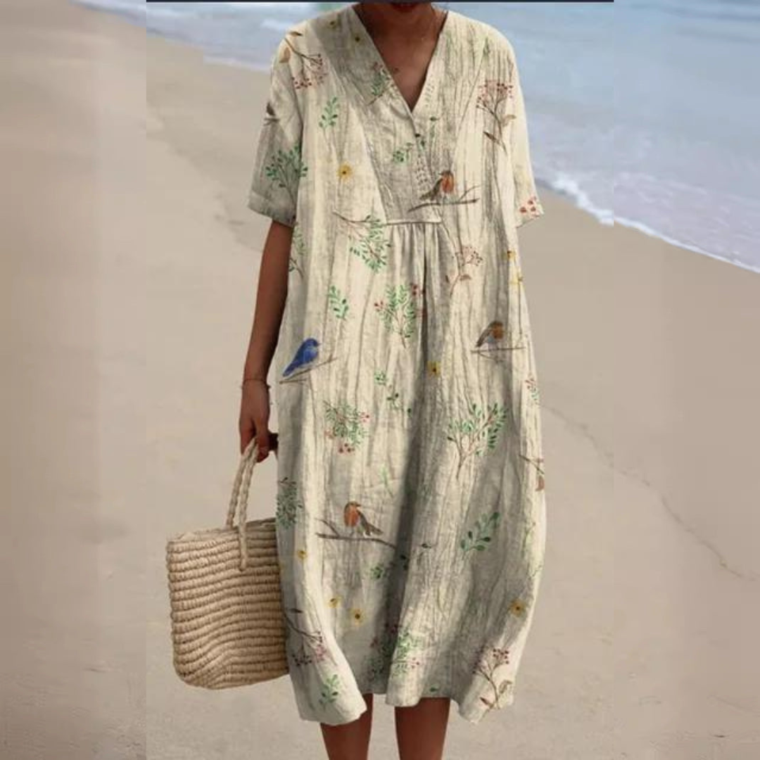 Emma™ | Joyful Floral Dress
