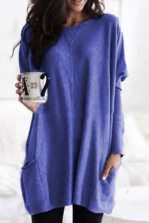 Maree - Oversized round neck jumper for women