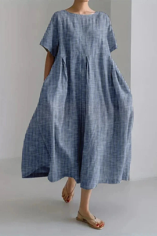Blue Haze – Tummy Coverage Dress