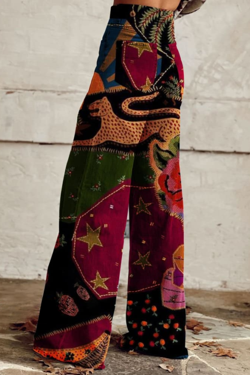 Angela - Free-Spirit Boho Flare Pants
