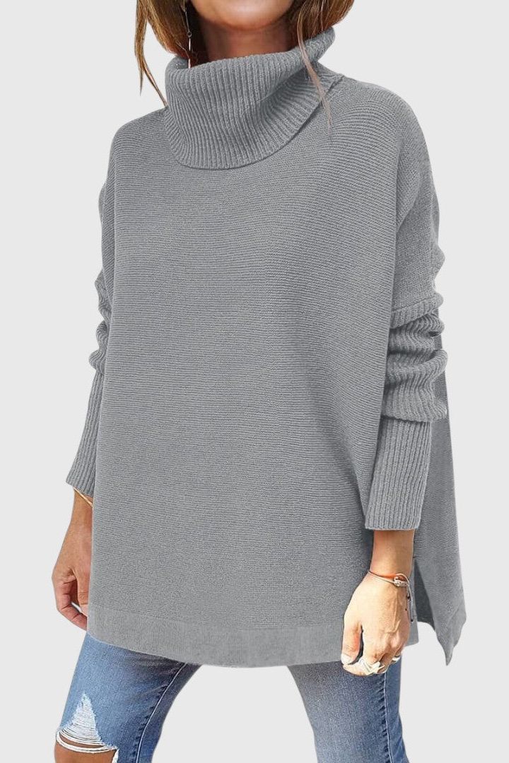 Maria - Cozy Oversized Turtleneck Jumper