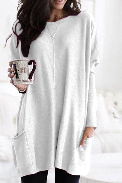 Maree - Oversized round neck jumper for women