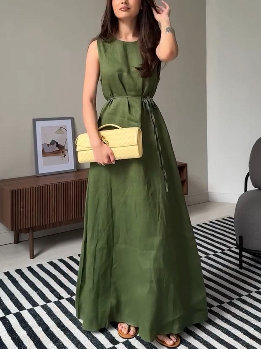 Evelisse™ – Radiant Sleeveless Maxi Dress