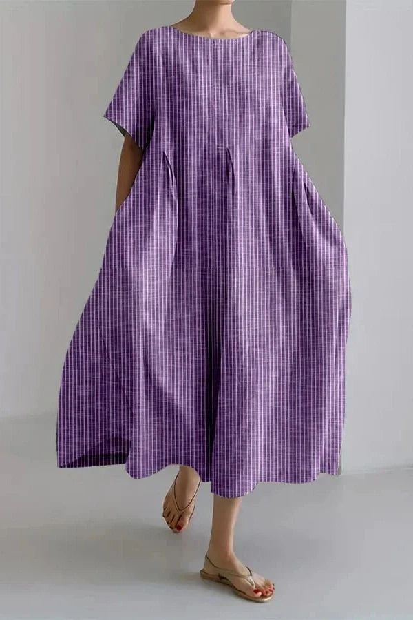 Wisteria Breeze – Tummy Coverage Dress
