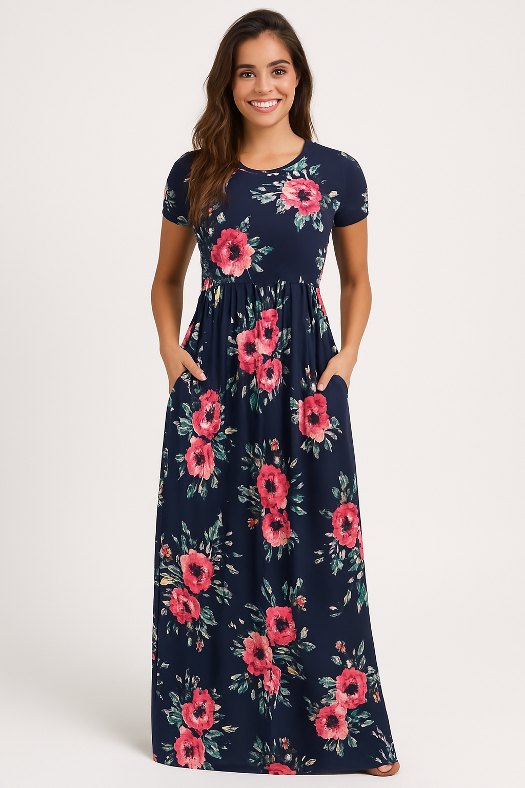 Weslie - Floral Maxi Dress