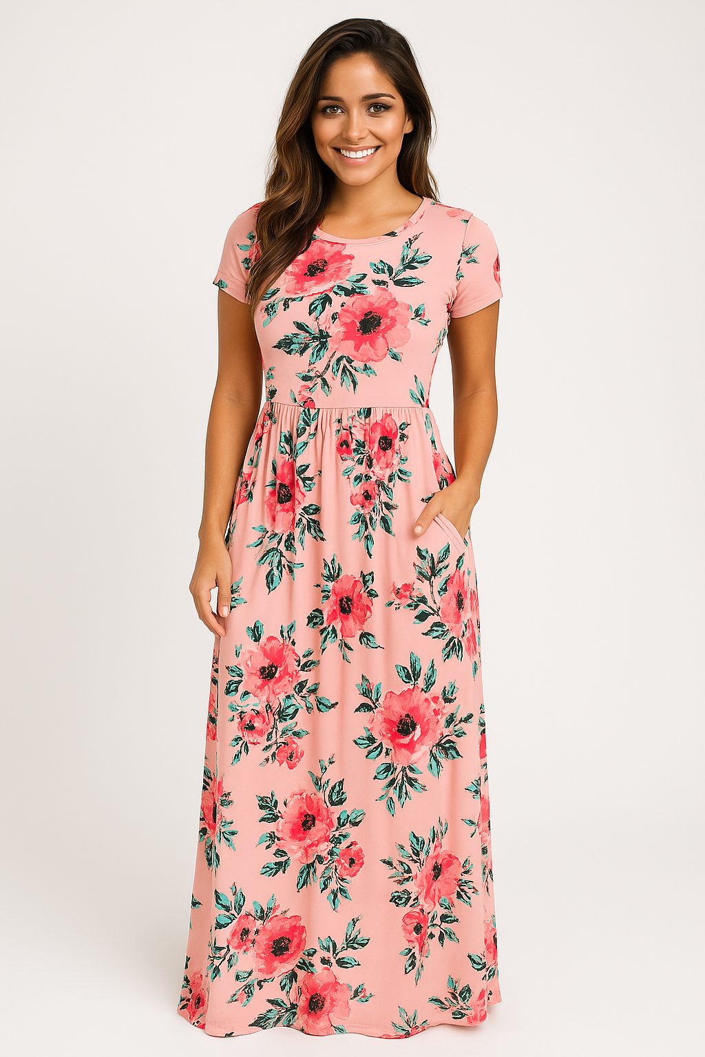 Weslie - Floral Maxi Dress