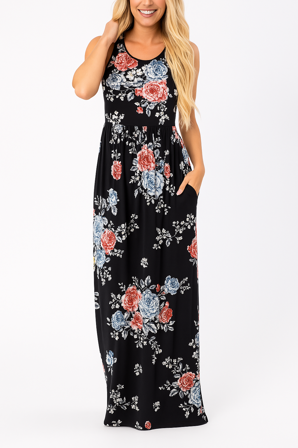 Evelyn - Floral Sun Dress