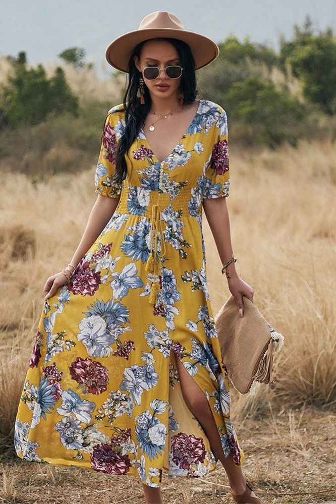 Asheville - Floral Dress