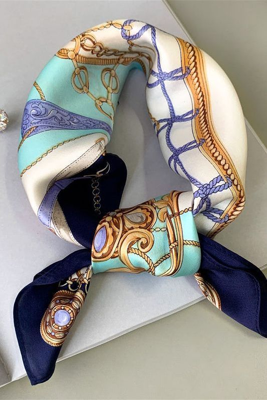 Elena Scarf (100% silk - 53 cm)