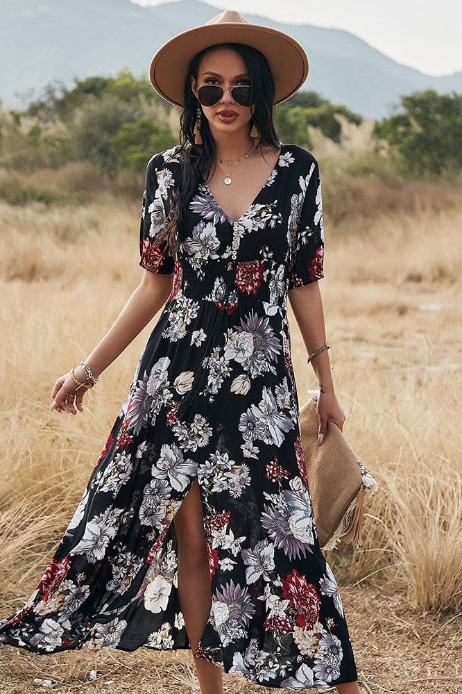Asheville - Floral Dress