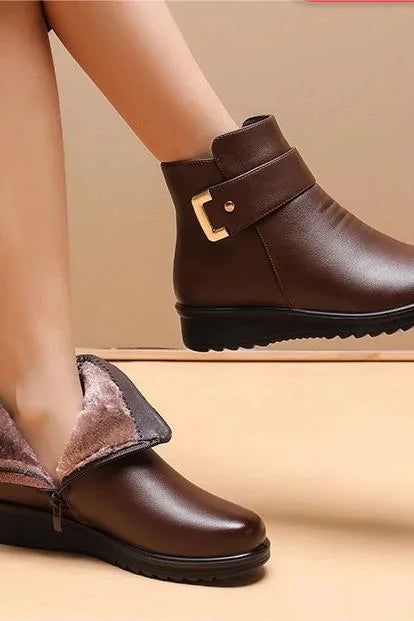 Supportive Comfort - Leather Boots