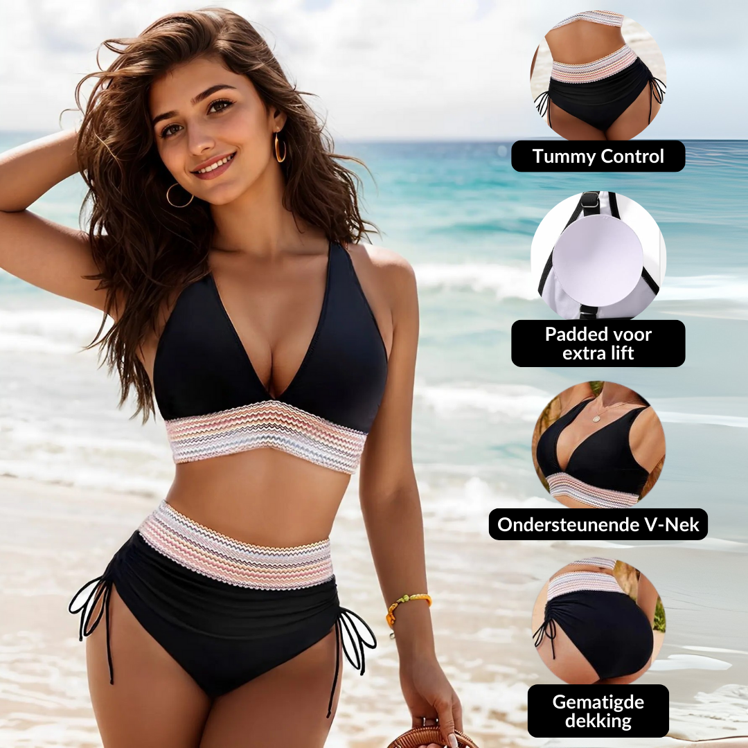 Noor - High Waist Bikini Set