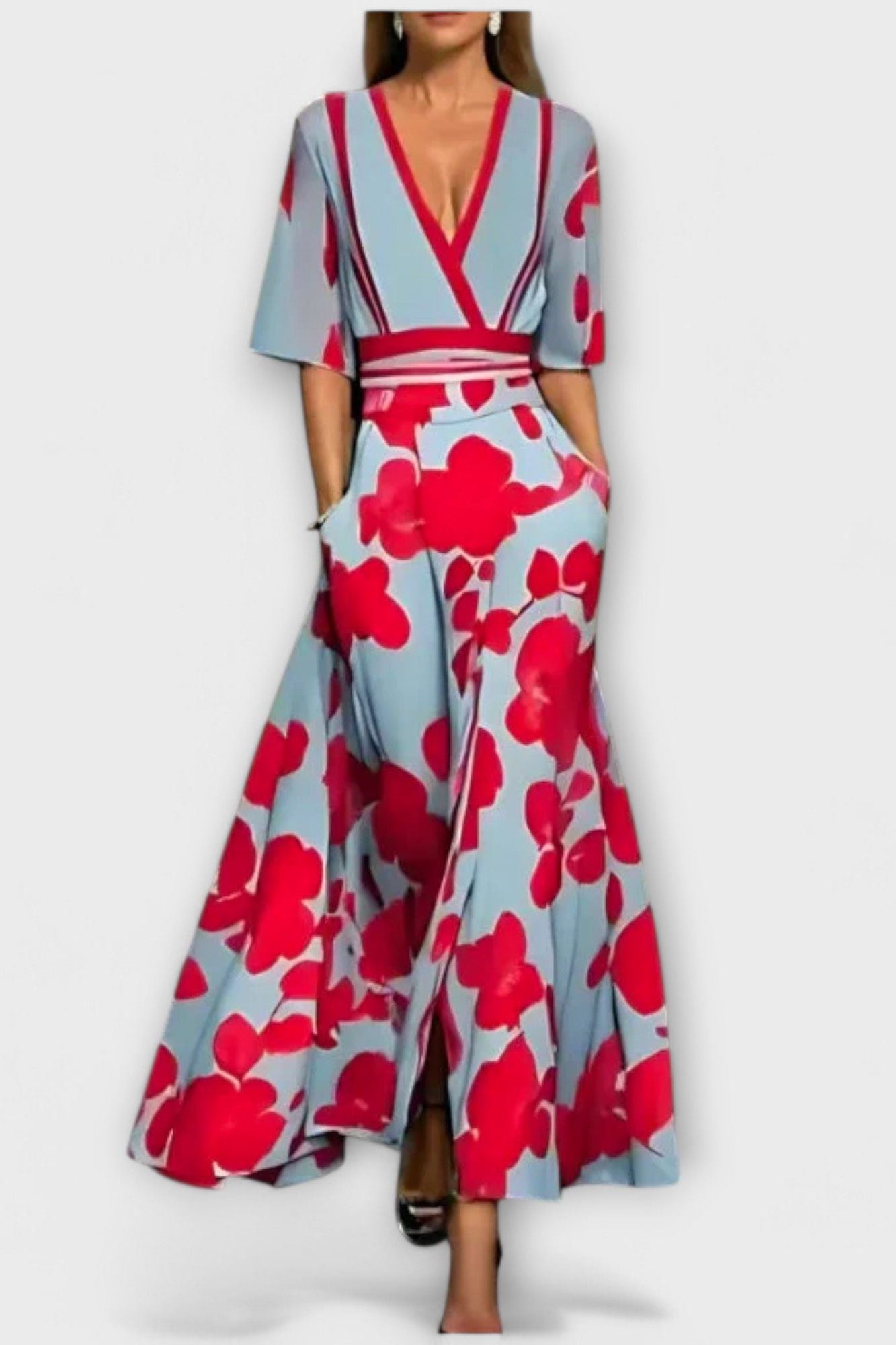 Elegant Floral Dress
