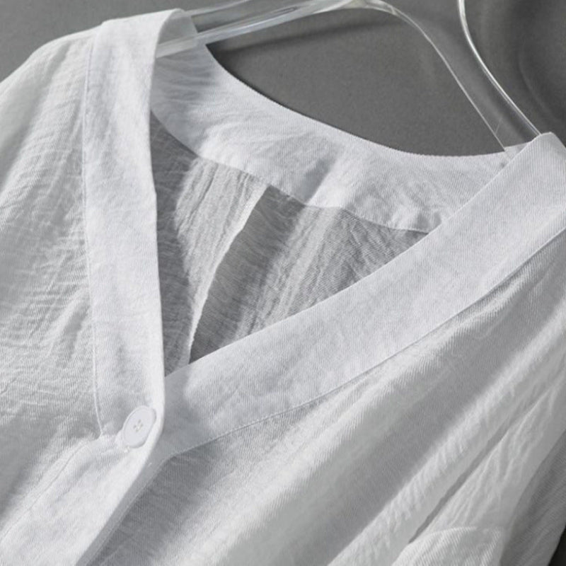 ELSA LINEN BLOUSE