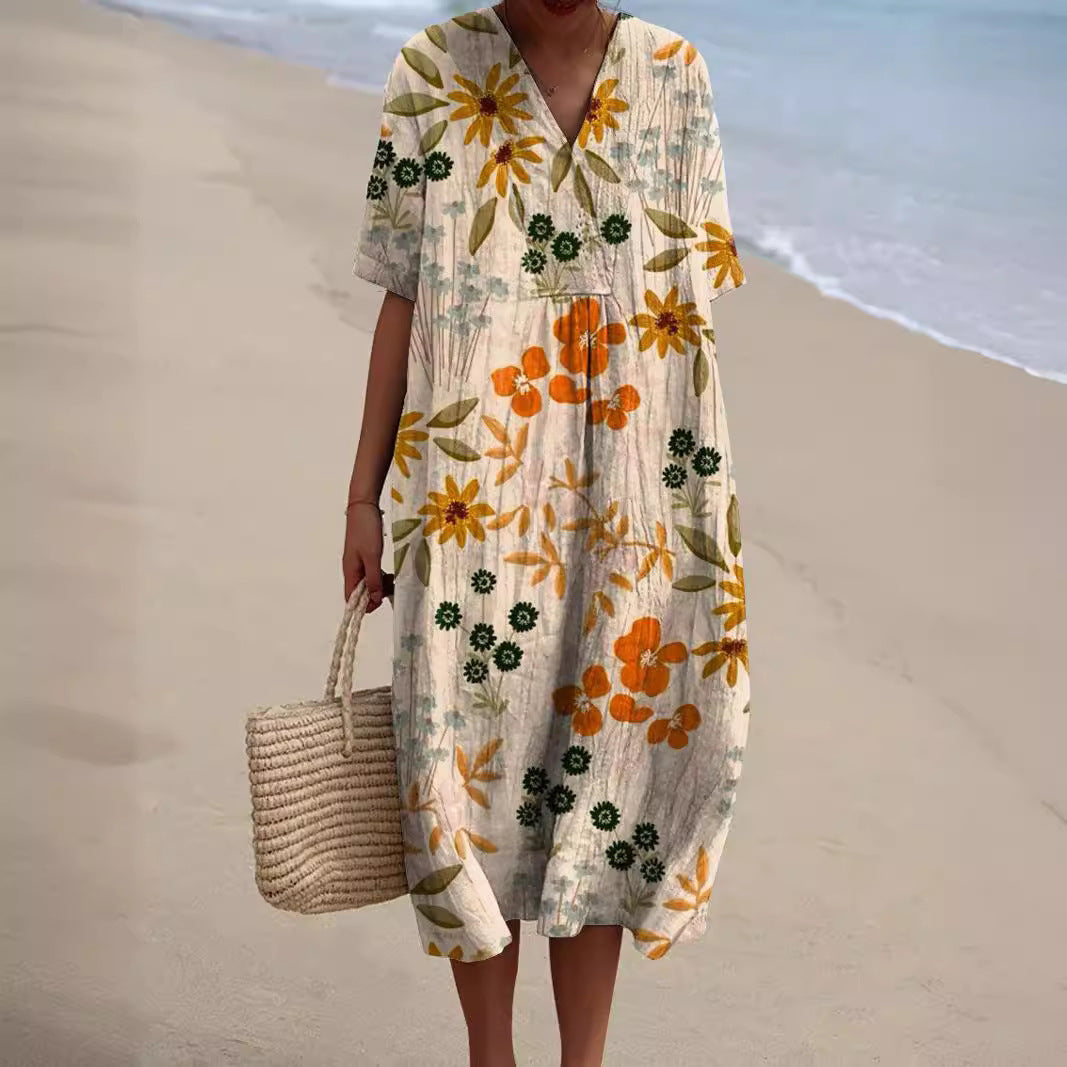 Emma™ | Joyful Floral Dress