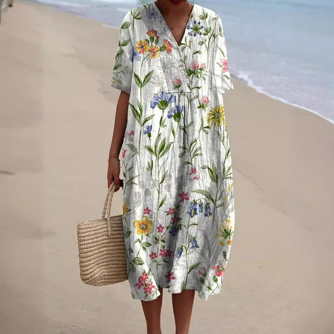 Emma™ | Joyful Floral Dress