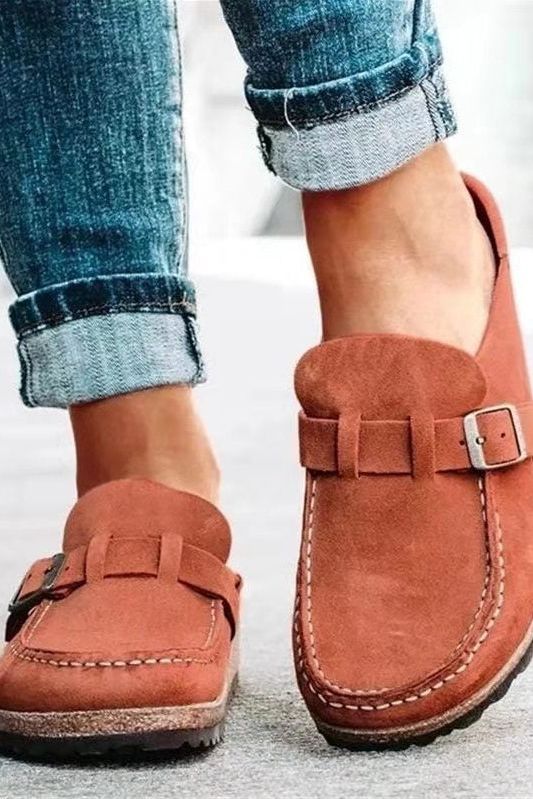Sadie - Stylish Supportive Suede Orthopedic Loafers