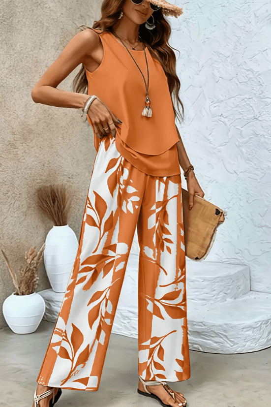Sunset Palms – Elegant Set