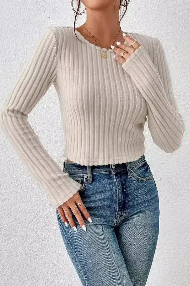 The Aria – Essential Ribbed Longsleeve