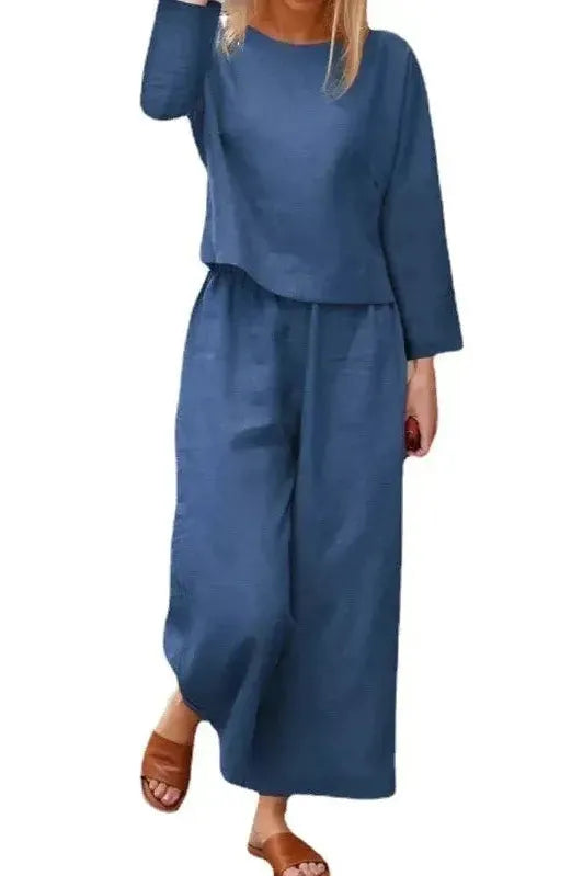 The Ayla – Earthlight Linen Set