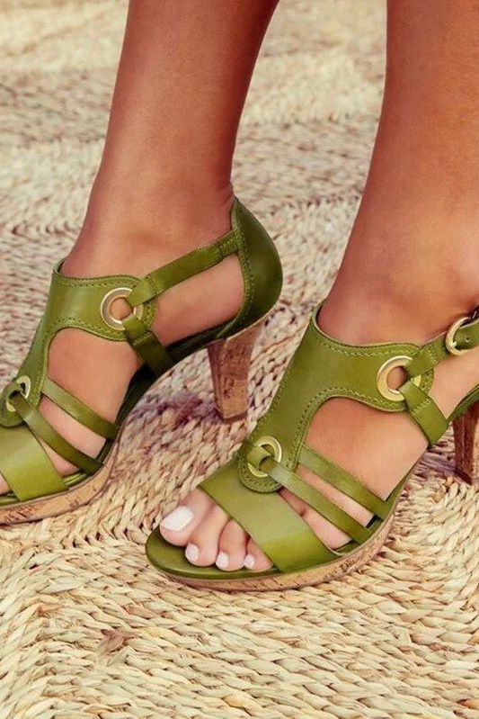 Aurelia - Chic Strappy Heeled Sandals
