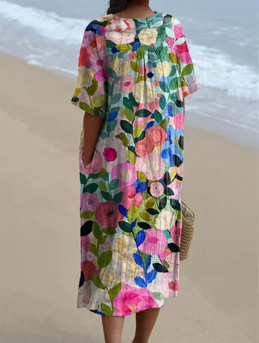 Emma™ | Joyful Floral Dress