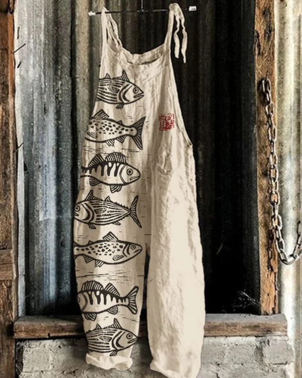 Samantha - Vintage Floral Jumpsuit