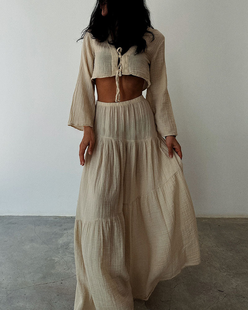 Noelle™ – Allure Cut-Out Maxi Dress