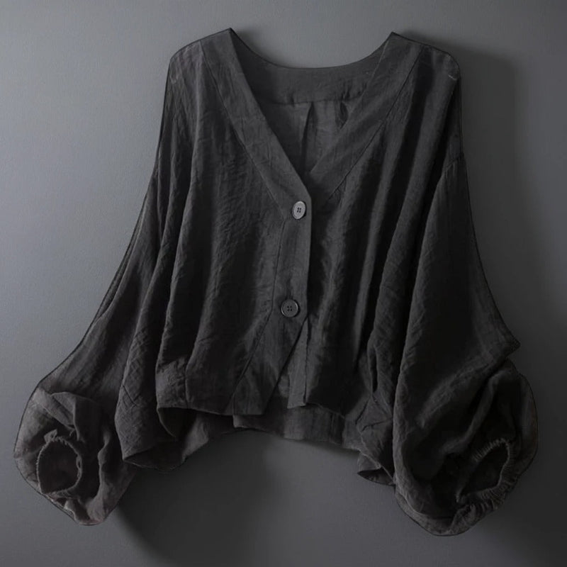 ELSA LINEN BLOUSE