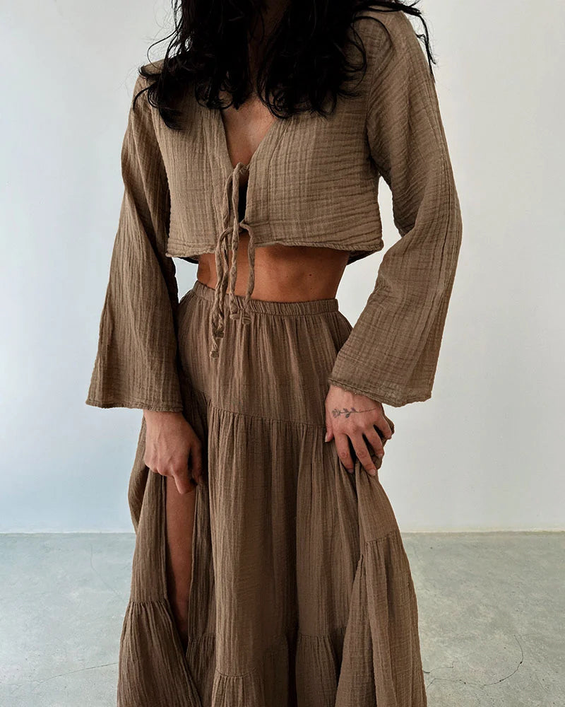 Noelle™ – Allure Cut-Out Maxi Dress