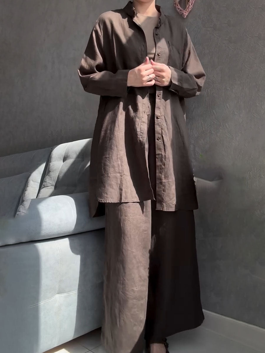 Elara™ – Linen Two-Piece Set