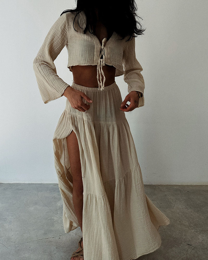 Noelle™ – Allure Cut-Out Maxi Dress