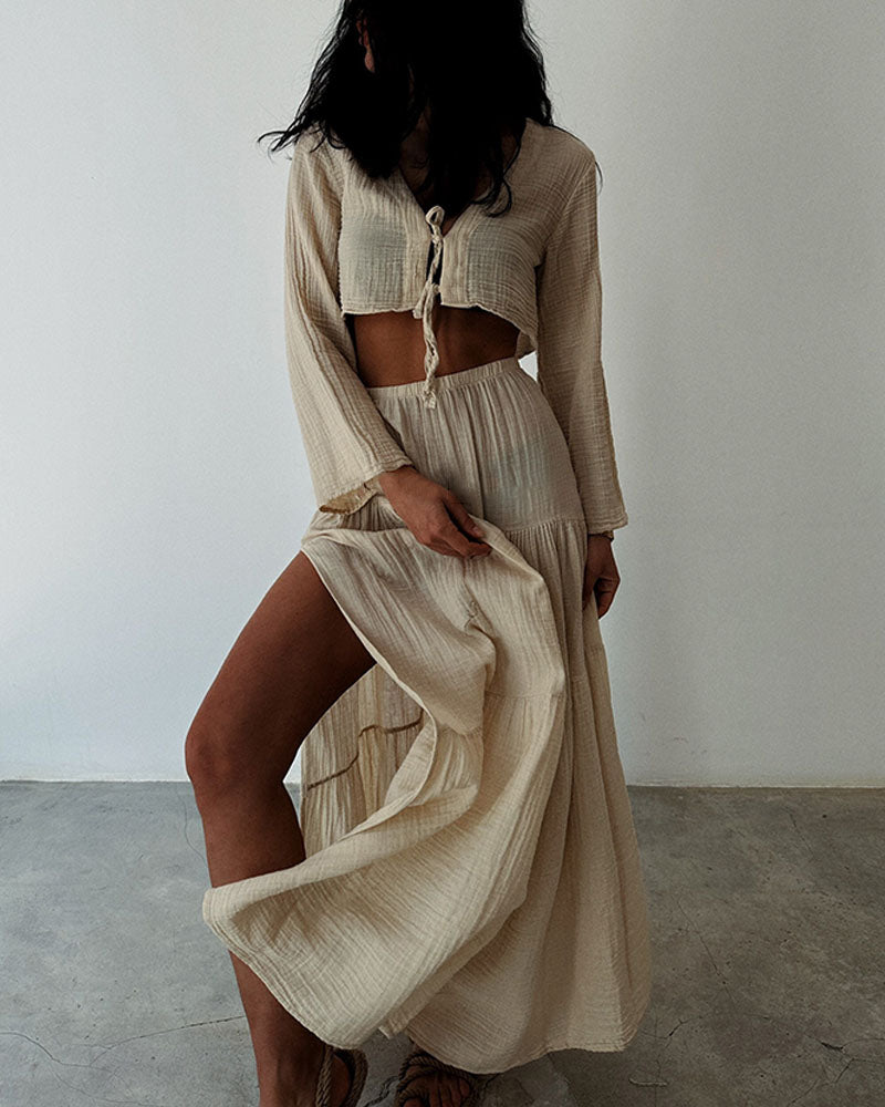 Noelle™ – Allure Cut-Out Maxi Dress