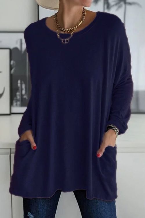 Rachel - Casual oversized jumper for women