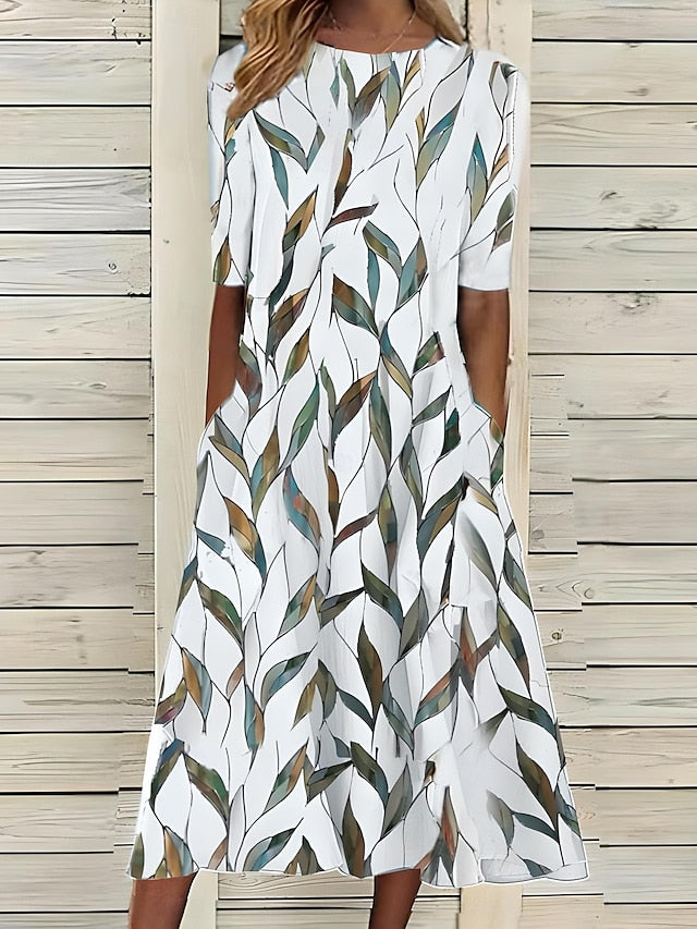 Annie | Coastal Flower Dress