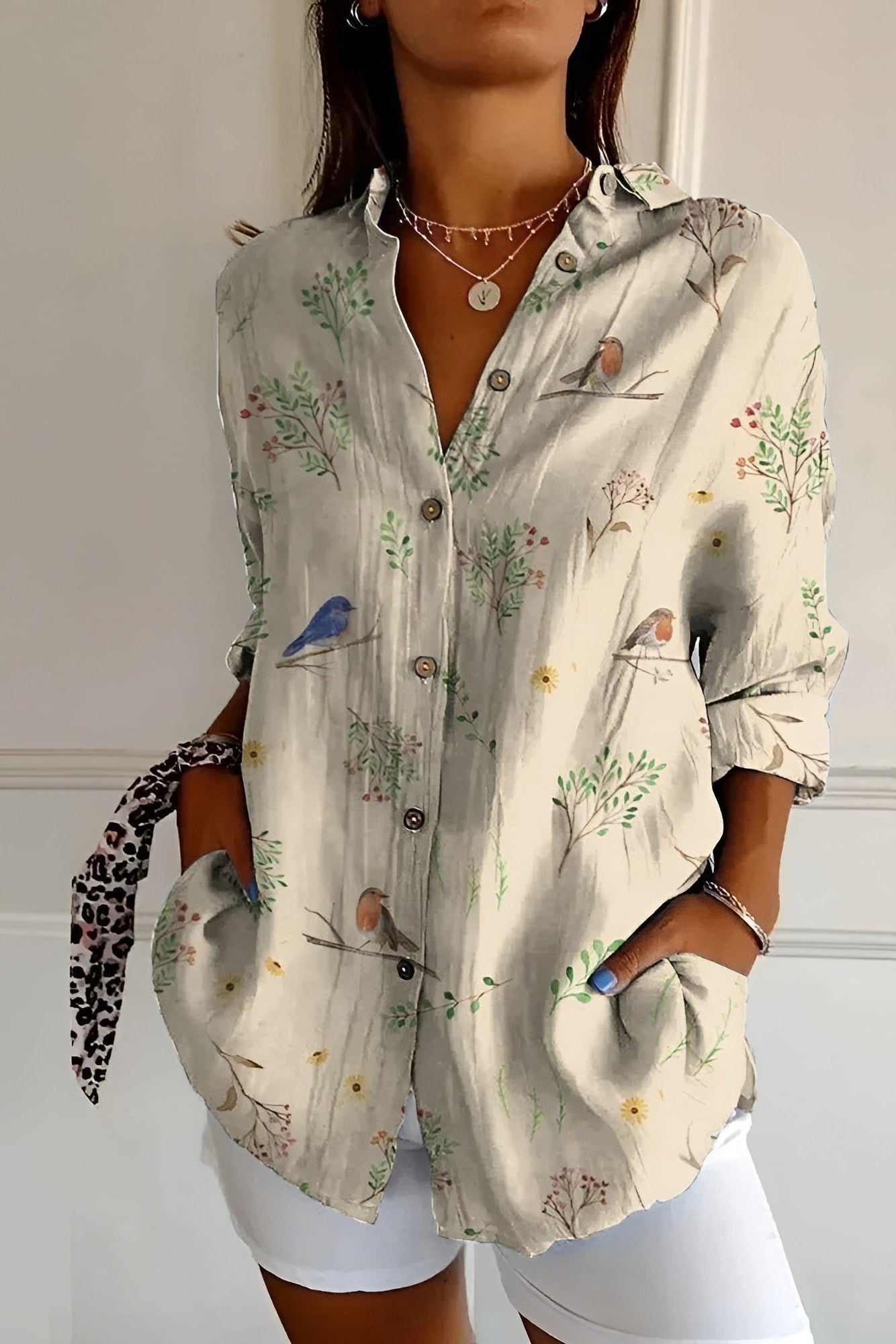 Meadow Song – Floral Blouse