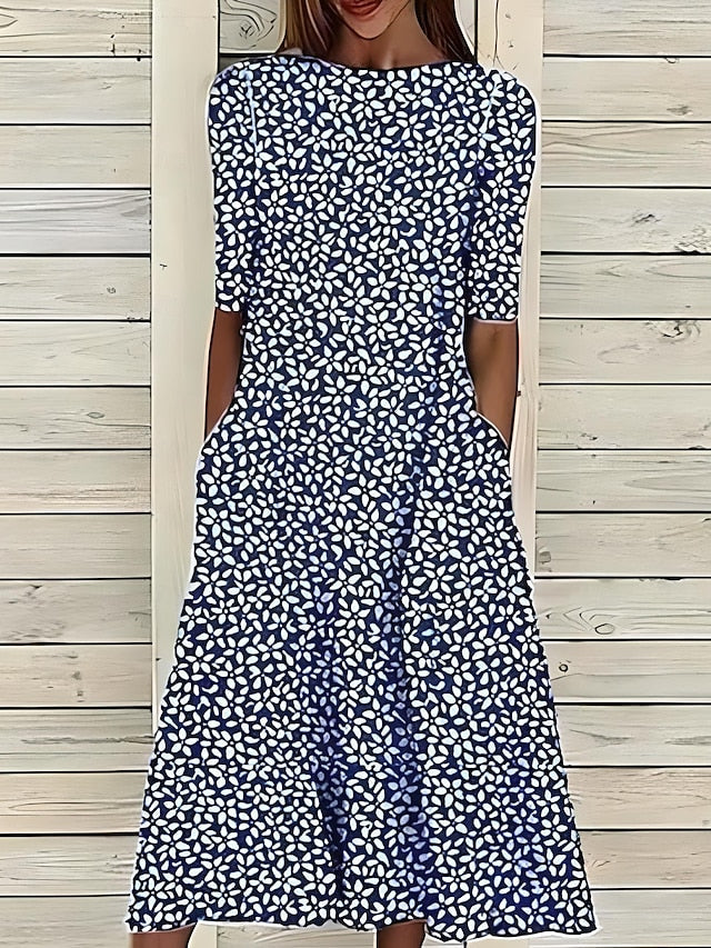 Annie | Coastal Flower Dress