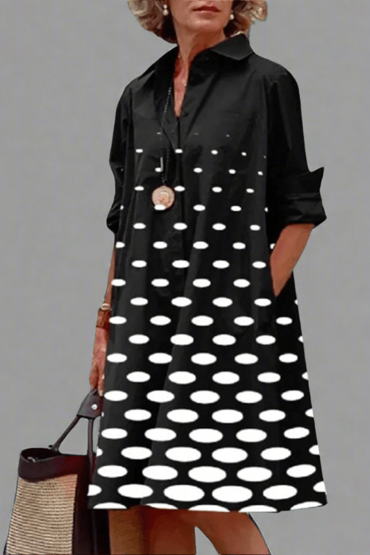 Yvonne - Luxe Midi Dress with Elegant Design