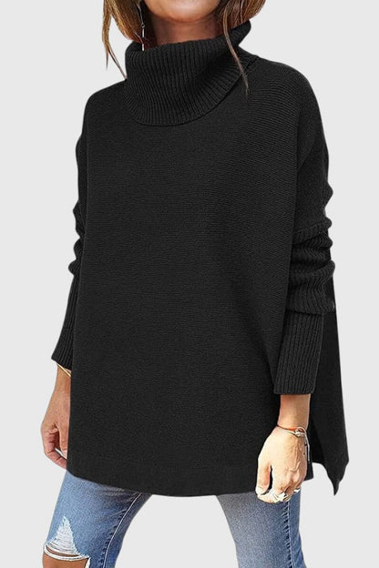 Maria - Cozy Oversized Turtleneck Jumper