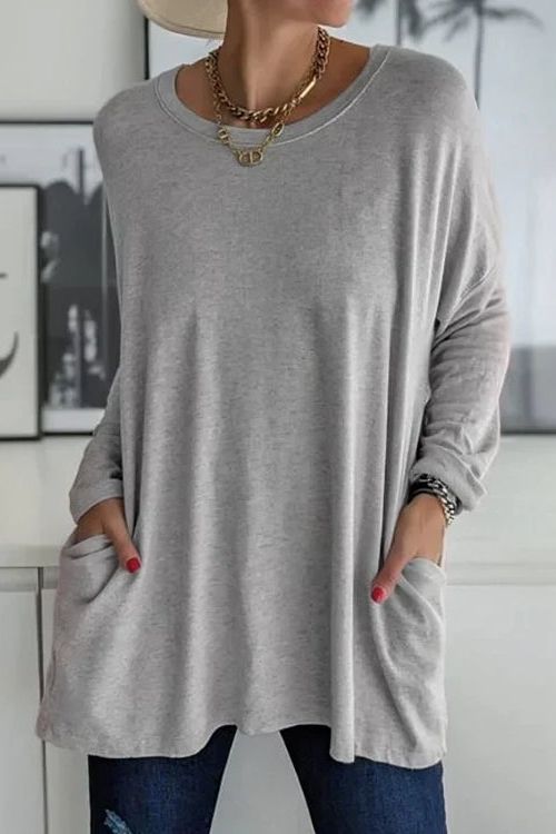 Rachel - Casual oversized jumper for women
