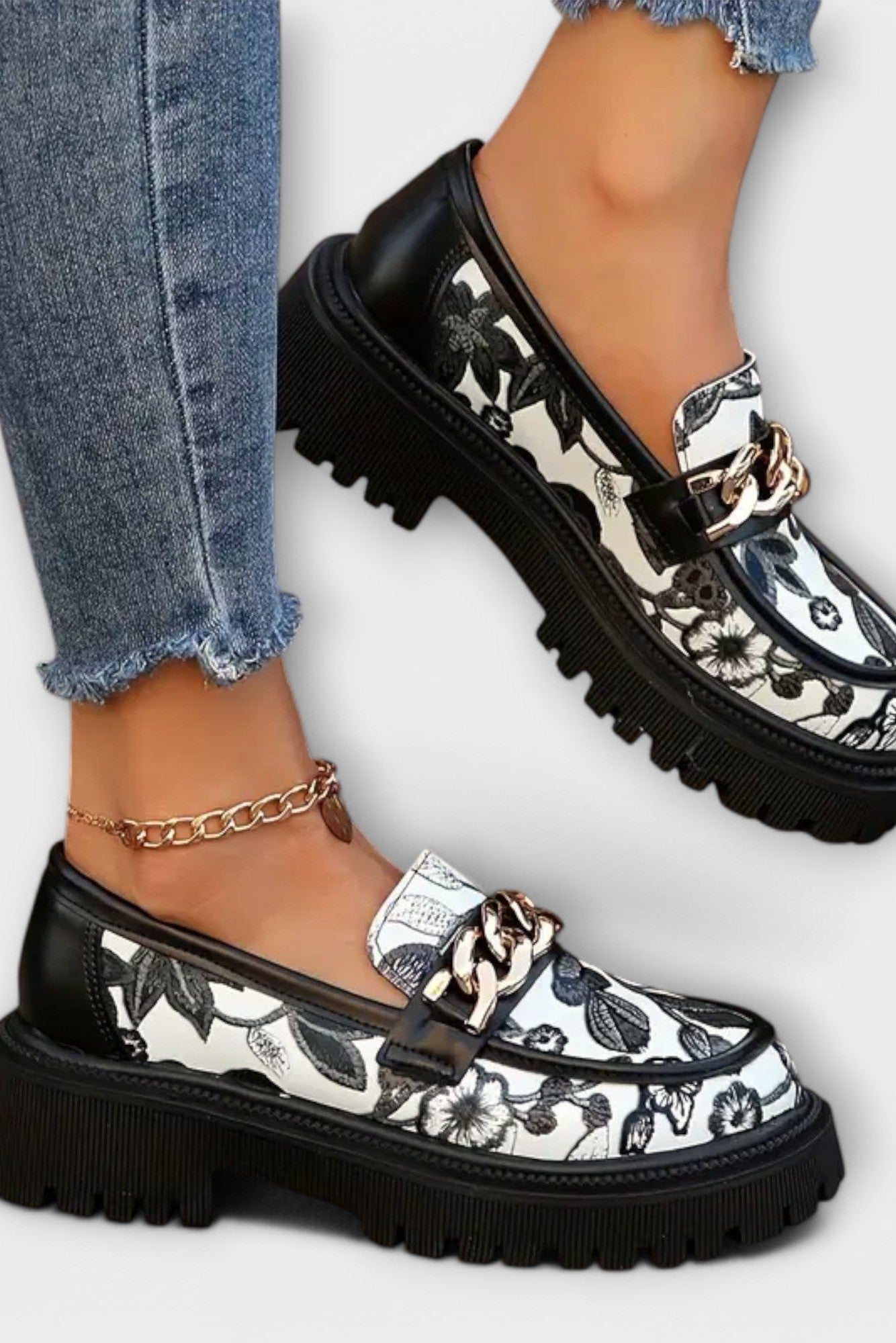 Tiffany - Elegant Retro Loafers