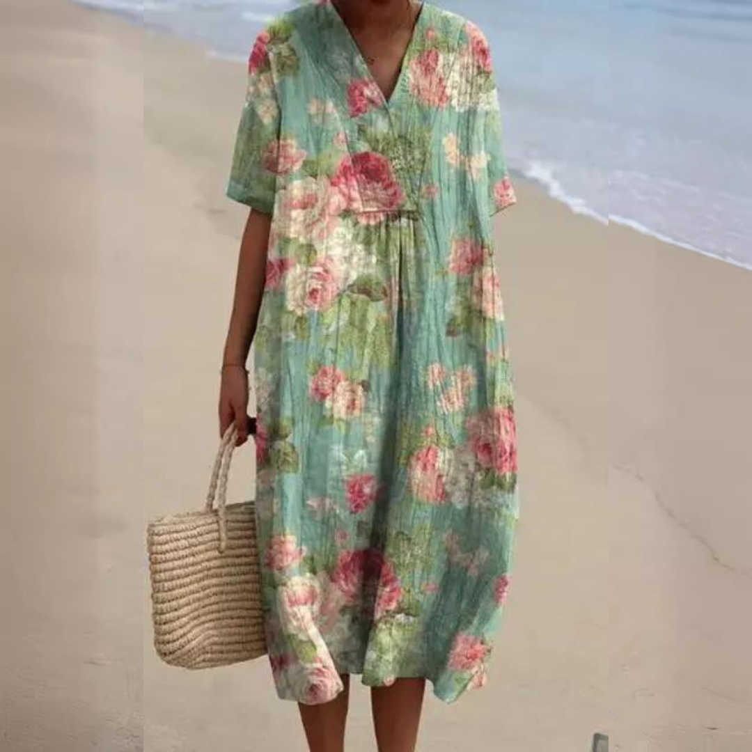 Emma™ | Joyful Floral Dress
